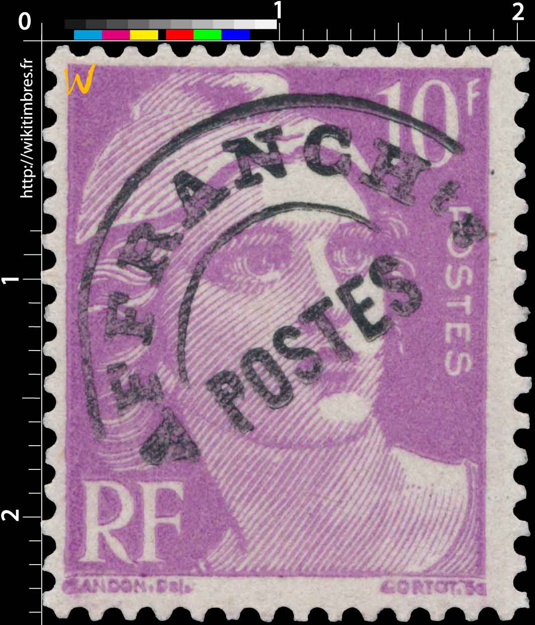 Sans légende particulière - Marianne de Gandon