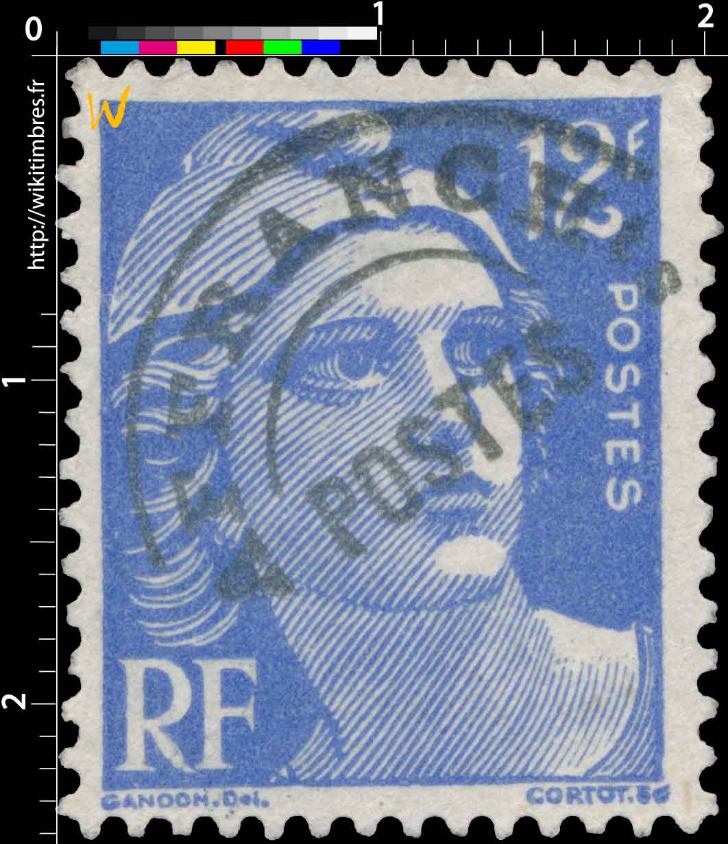 Sans légende particulière - Marianne de Gandon