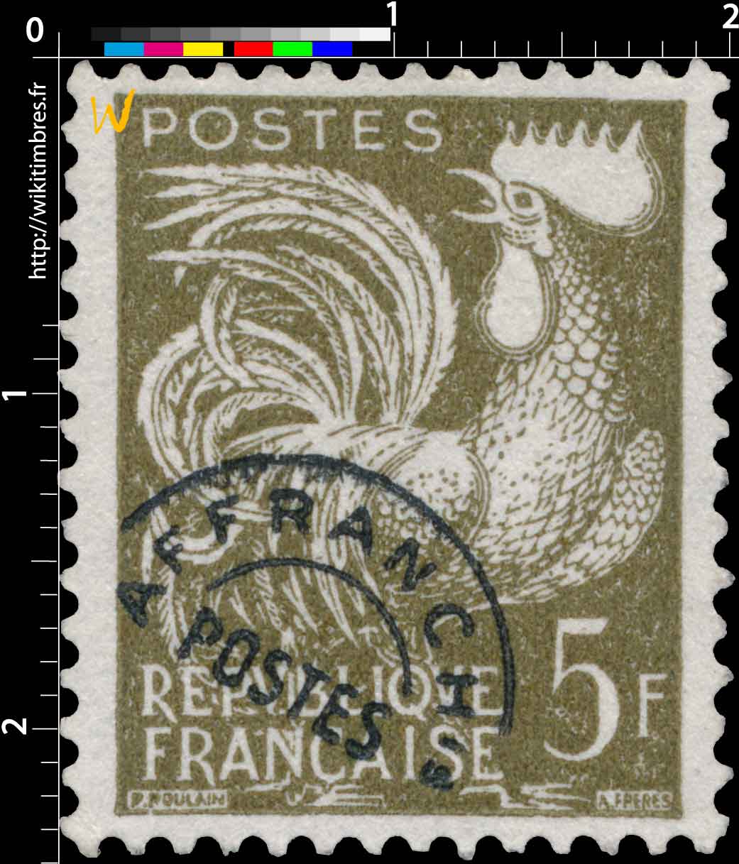 Sans légende particulière - Coq Gaulois