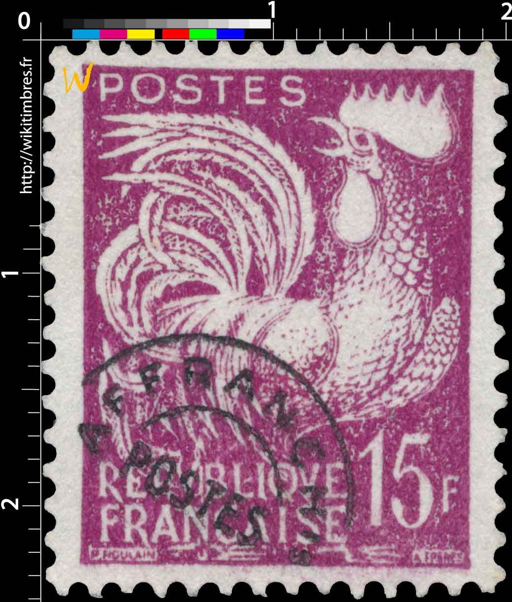 Sans légende particulière - Coq Gaulois