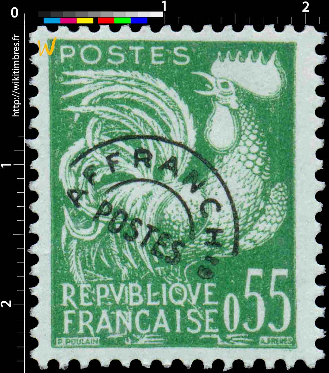 Sans légende particulière - Coq Gaulois