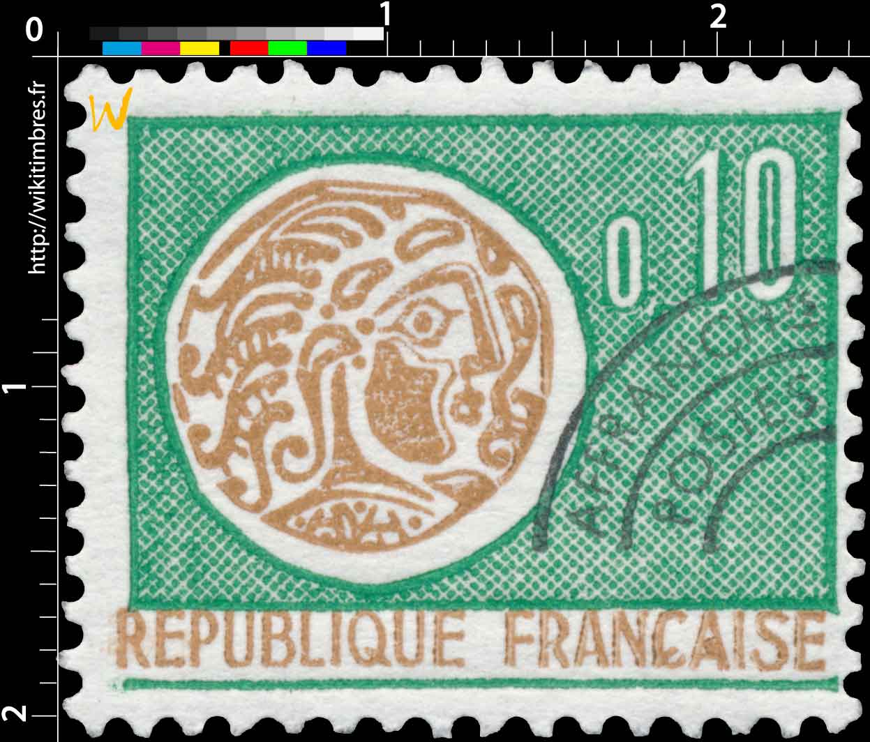 Sans légende particulière - type monnaie gauloise