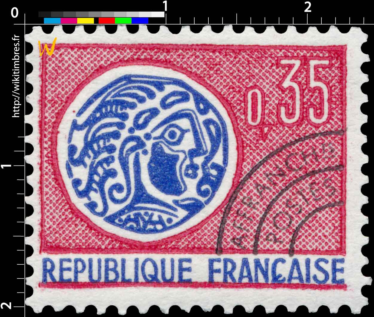 Sans légende particulière - type monnaie gauloise