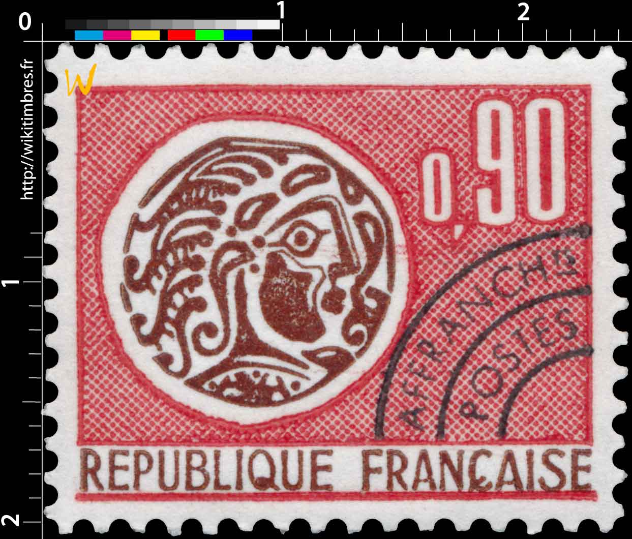 Sans légende particulière - type monnaie gauloise