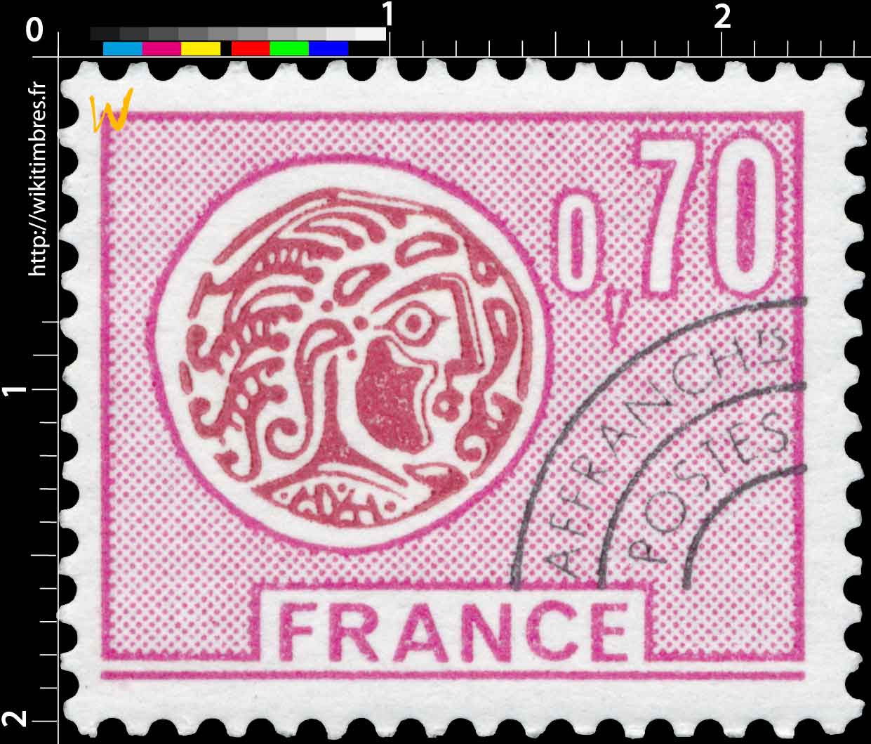 Sans légende particulière - type monnaie gauloise
