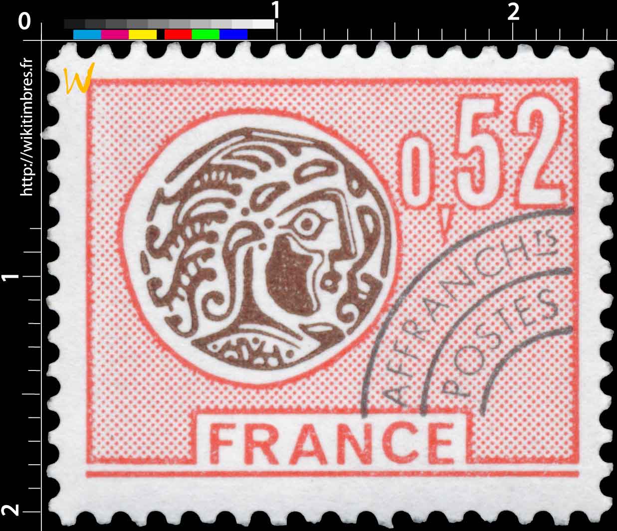 Sans légende particulière - type monnaie gauloise