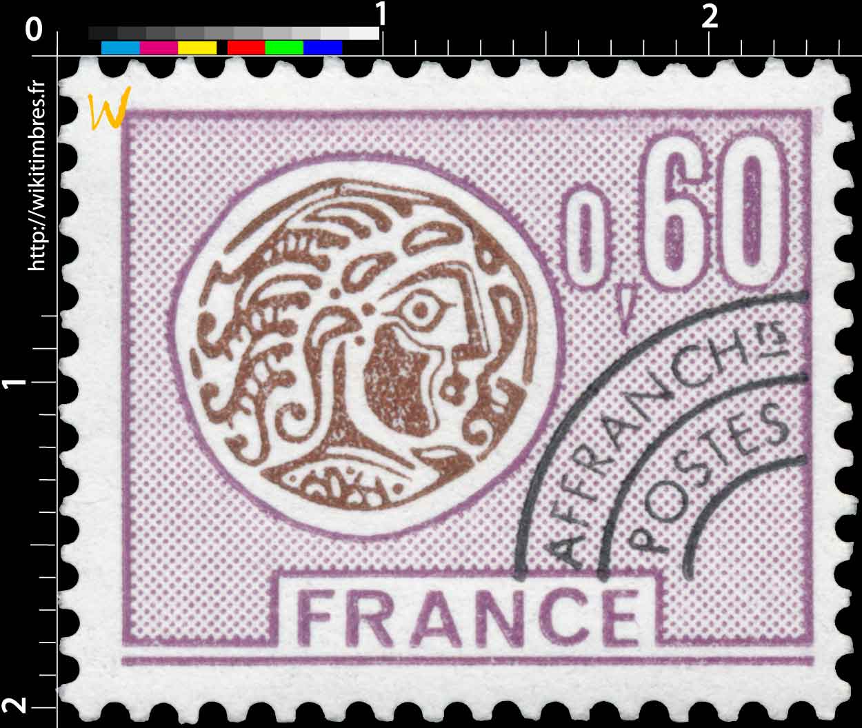 Sans légende particulière - type monnaie gauloise