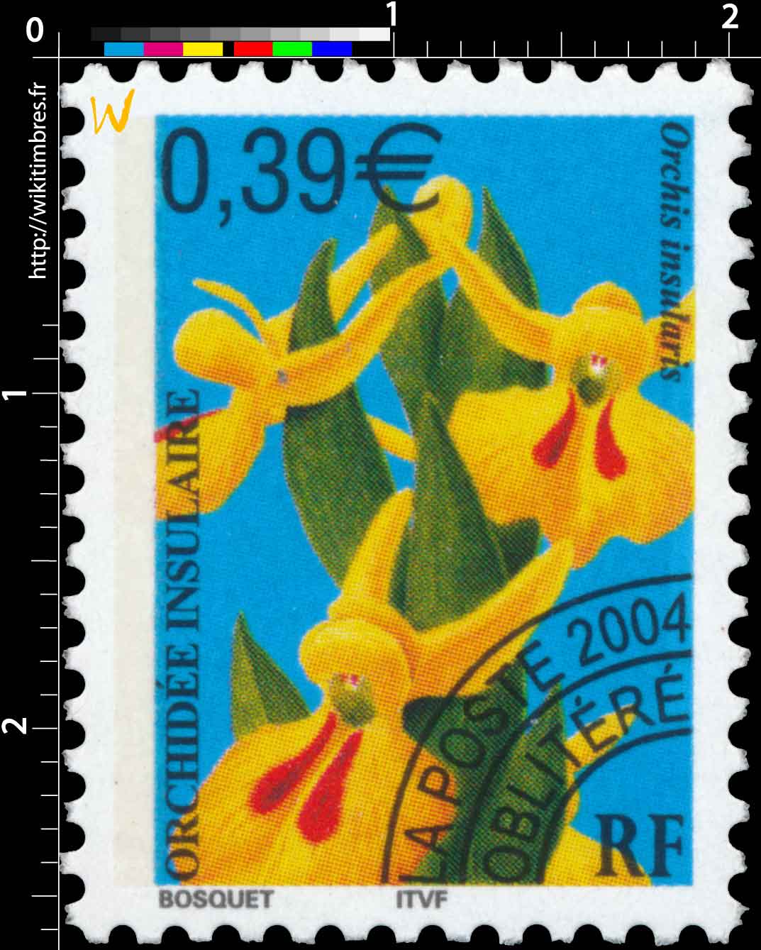 2004 ORCHIDÉE INSULAIRE Orchis insularis