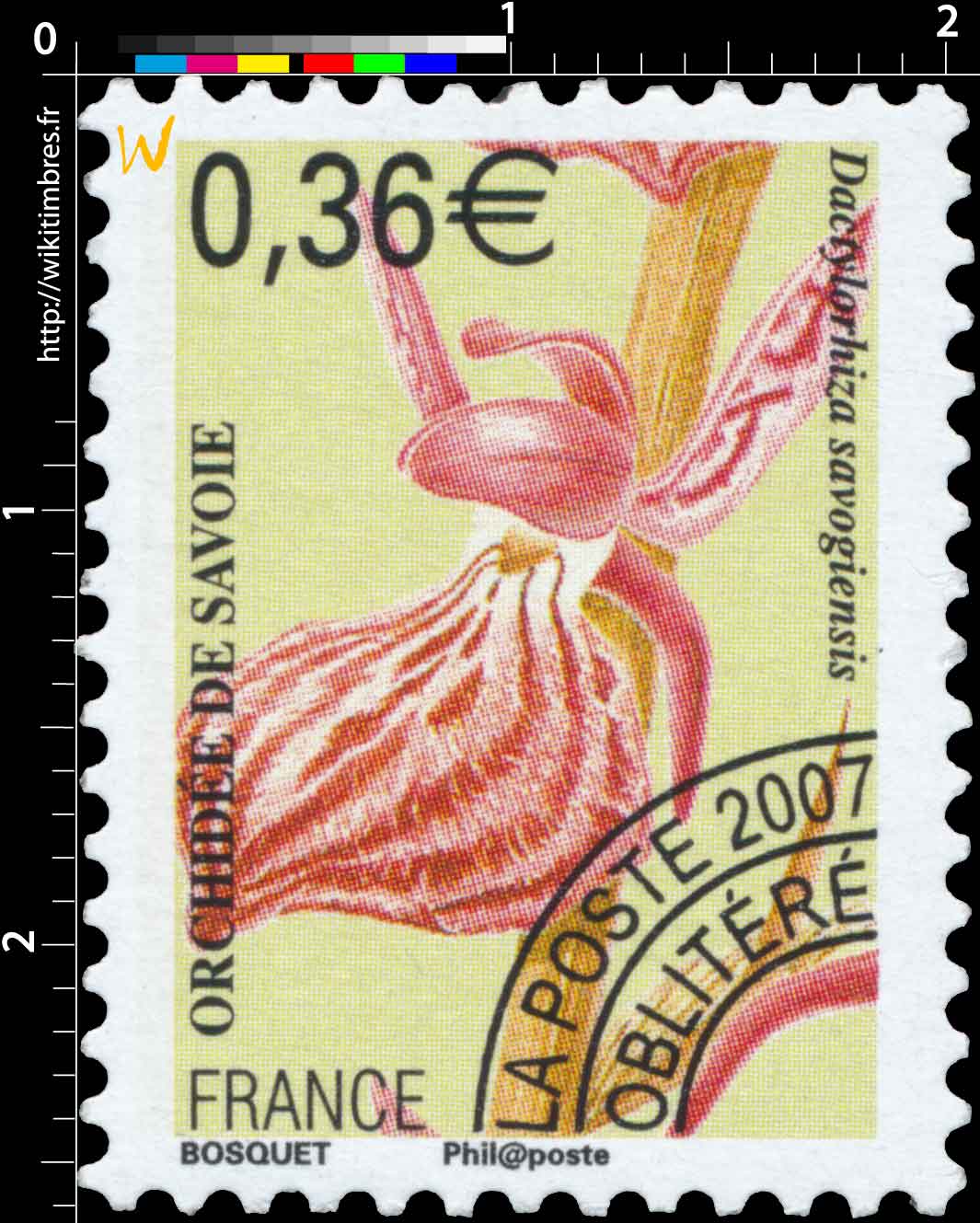 2007 ORCHIDÉE DE SAVOIE Dactylorhiza savogiensis