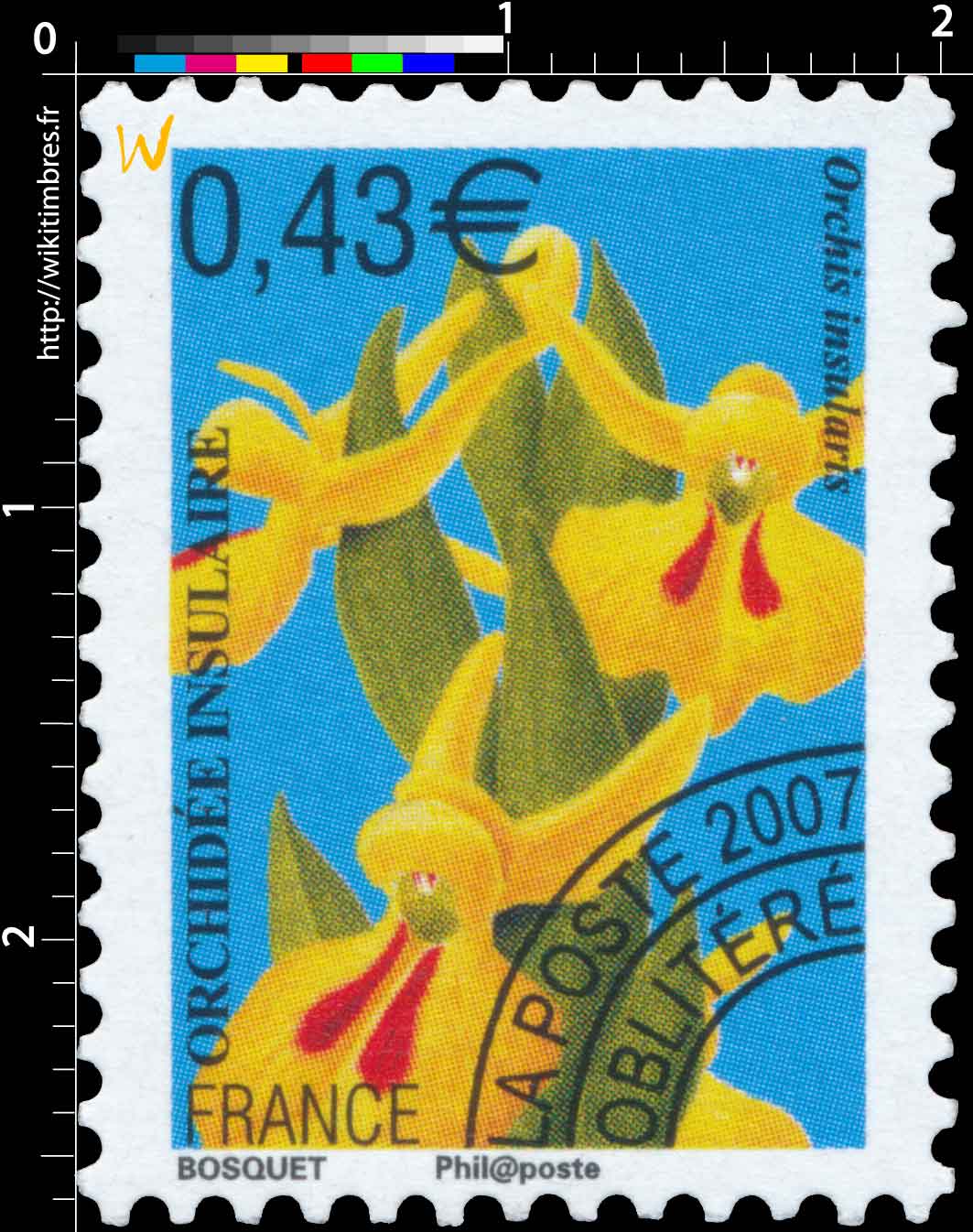 2007 ORCHIDÉE INSULAIRE Orchis insularis