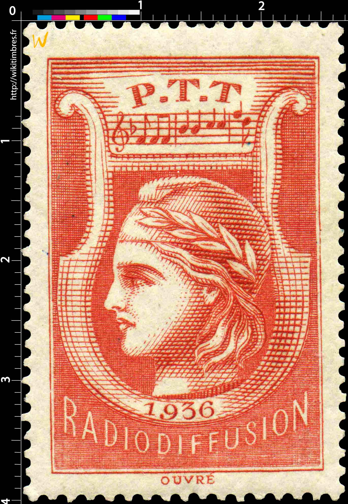 1936 PTT RADIODIFFUSION