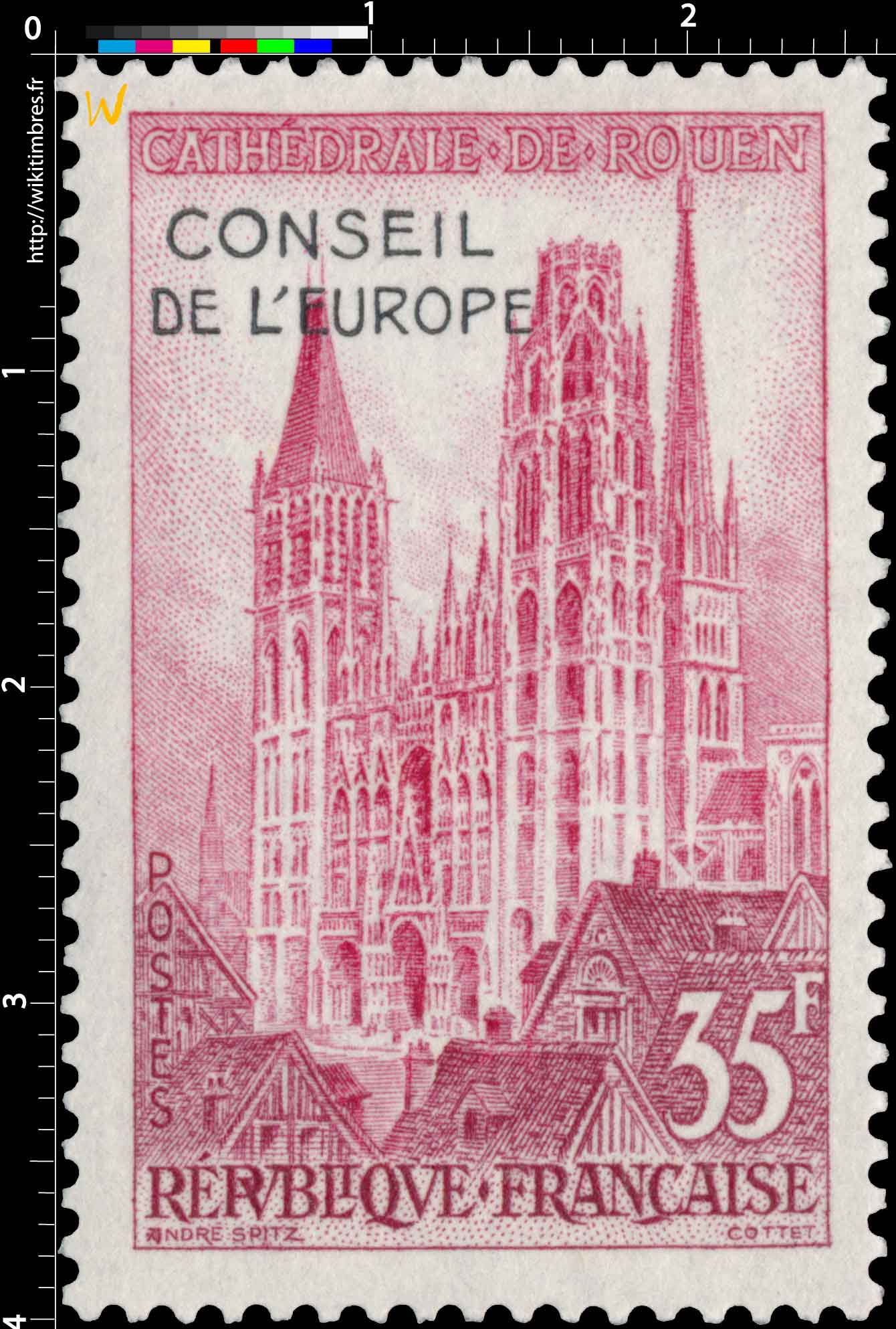 CATHÉDRALE DE ROUEN CONSEIL DE L EUROPE