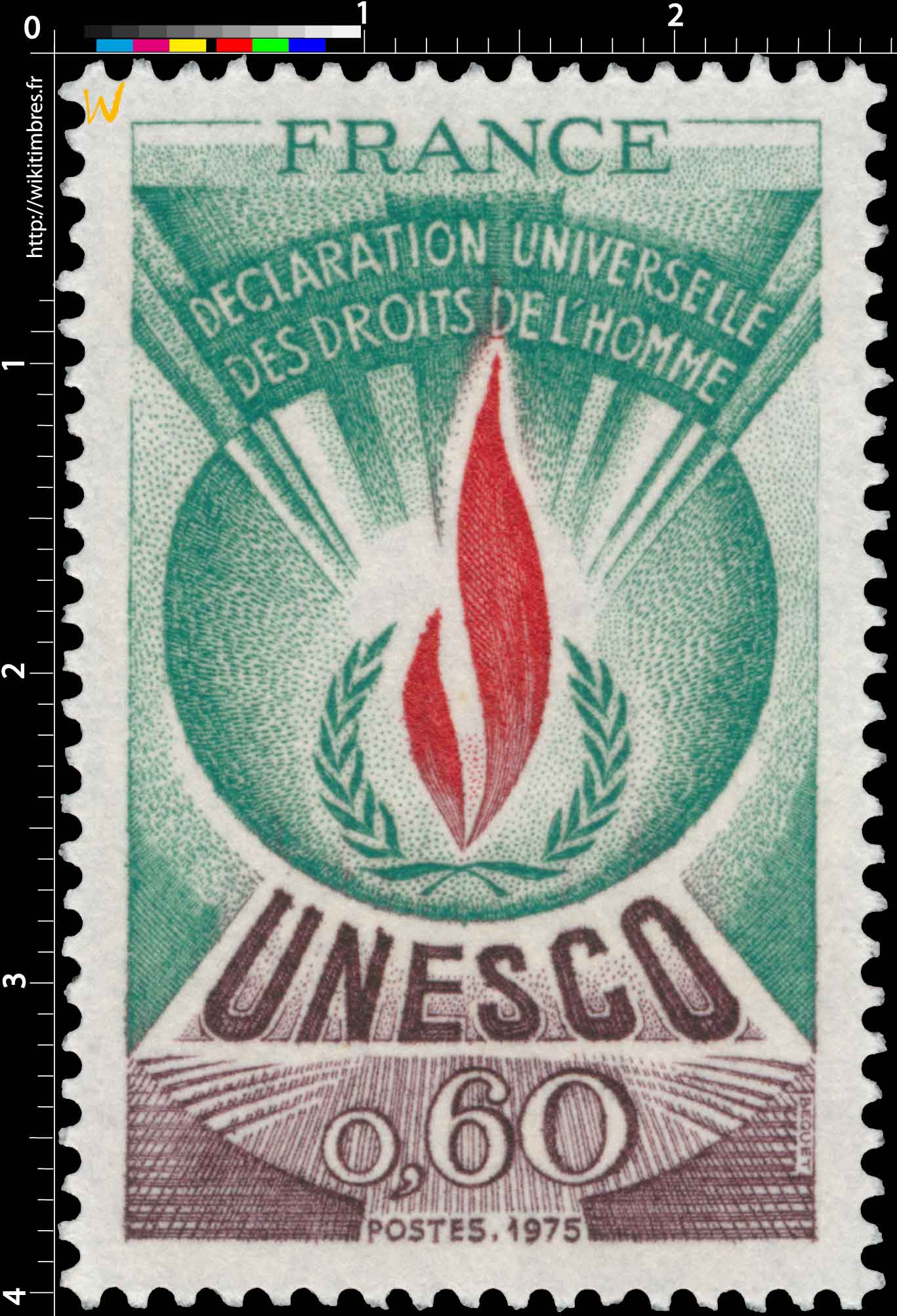 1975 UNESCO DÉCLARATION UNIVERSELLE DES DROITS DE L'HOMME
