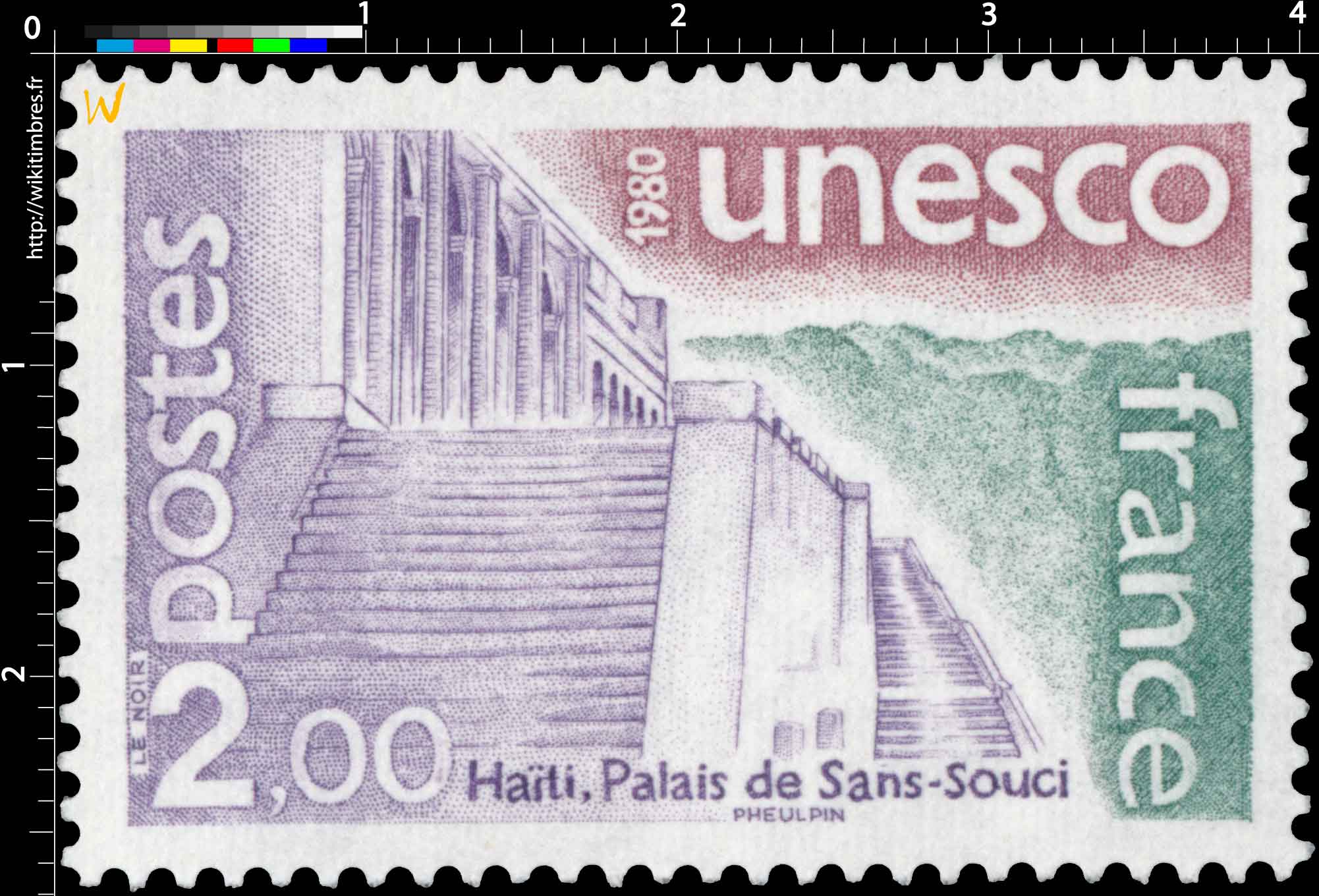 1980 Unesco Haïti, Palais de sans-souci