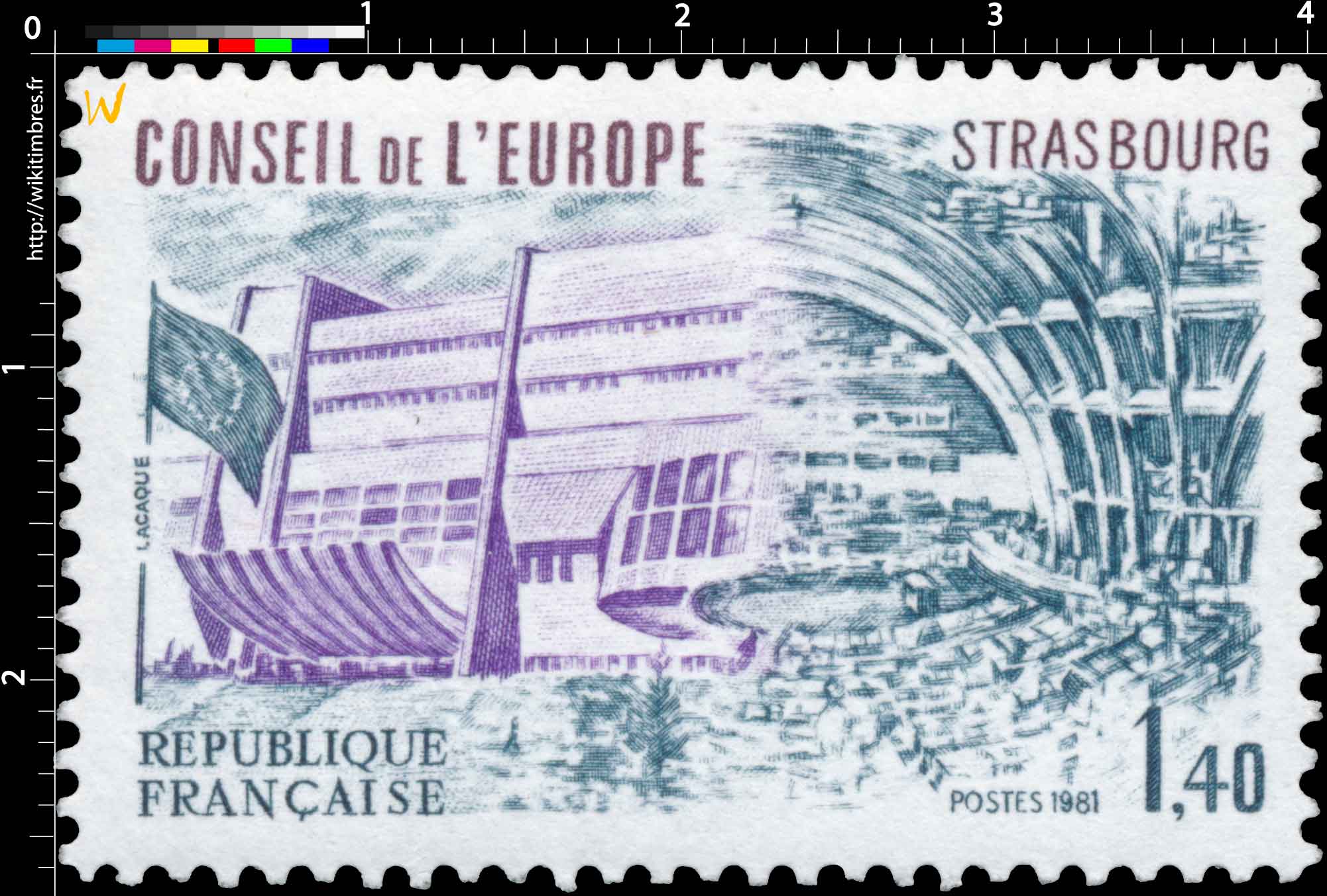 1981 CONSEIL DE L'EUROPE STRASBOURG