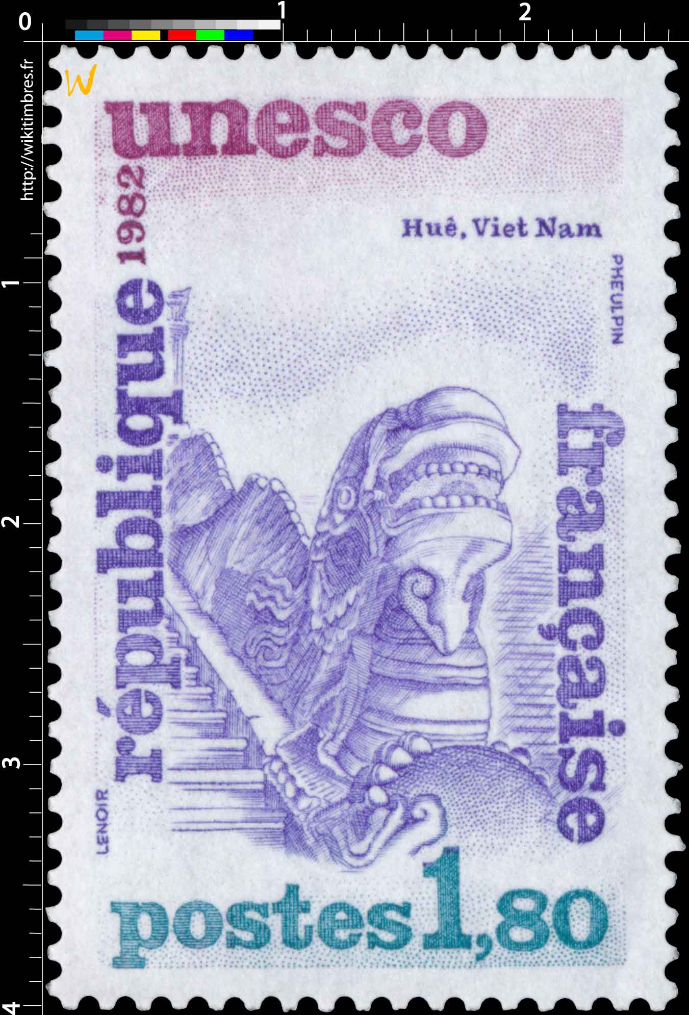 1982 Unesco Huê, Viet Nam.