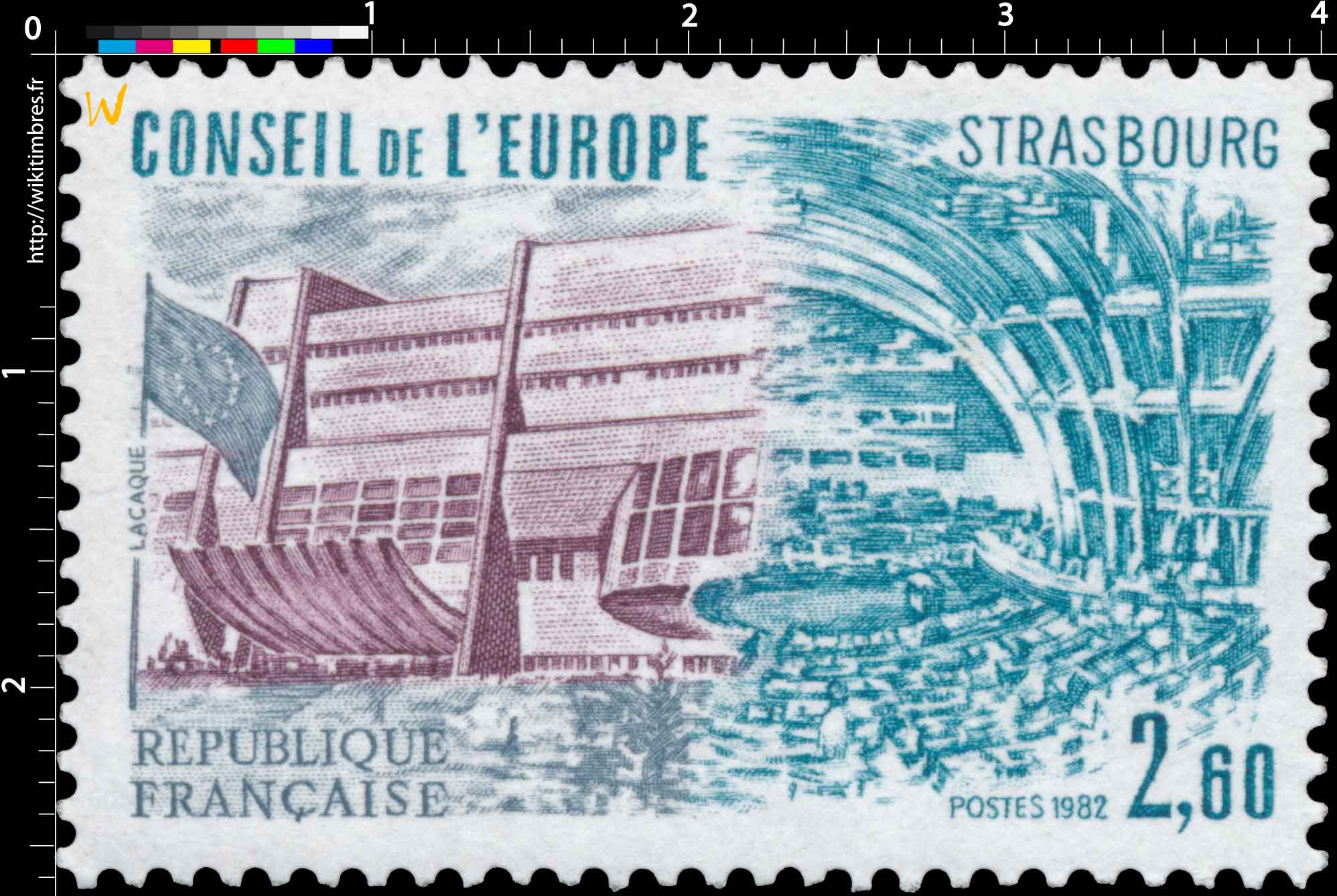 1982 CONSEIL DE L'EUROPE STRASBOURG