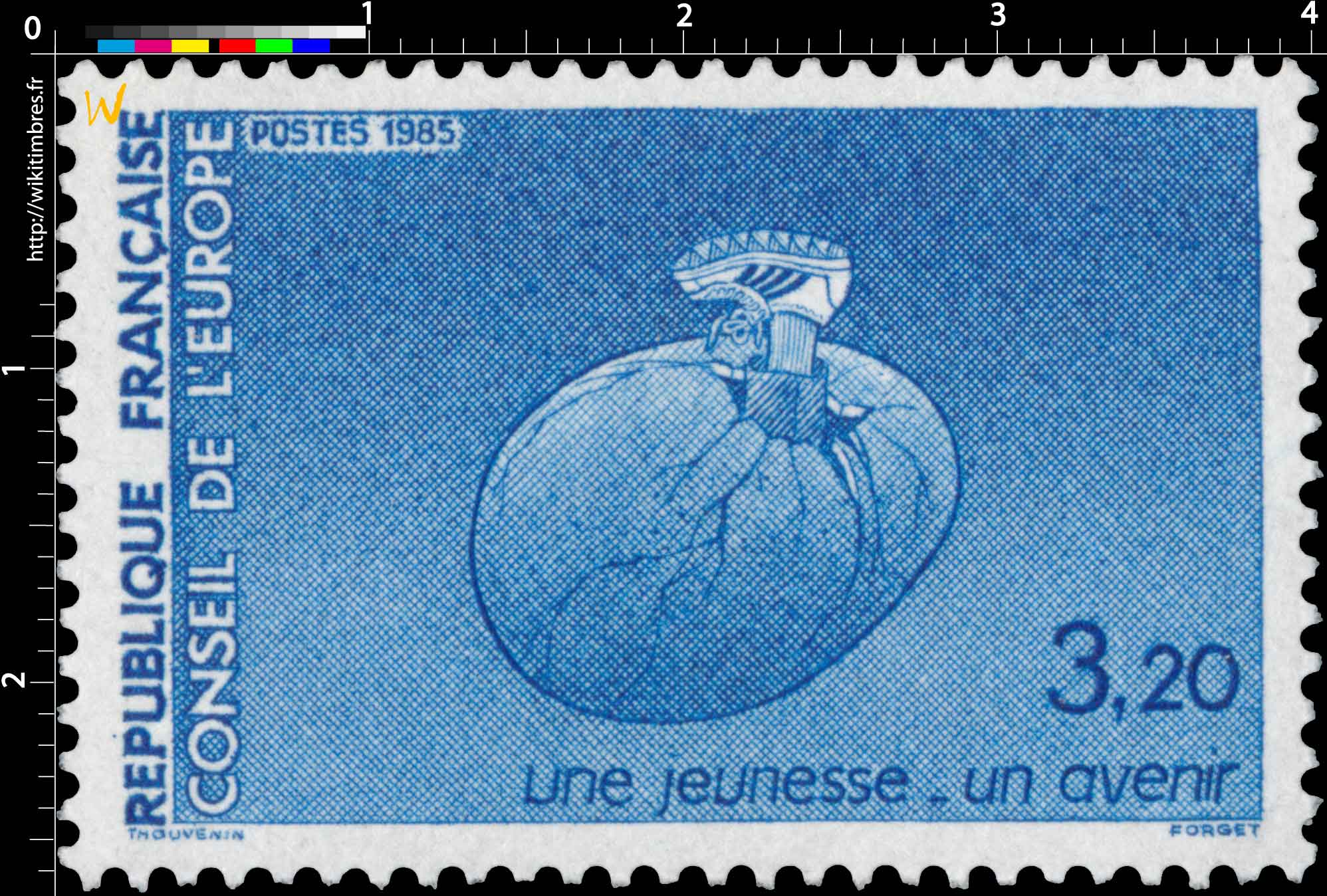 1985 CONSEIL DE L'EUROPE Une jeunesse - un avenir