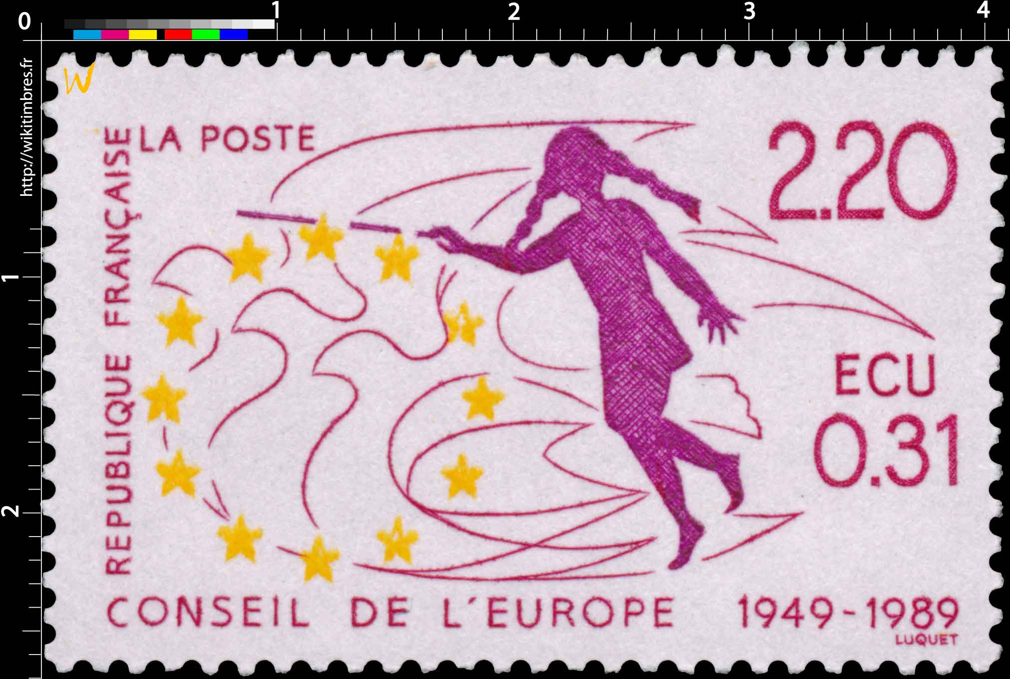 CONSEIL DE L'EUROPE 1949 - 1989