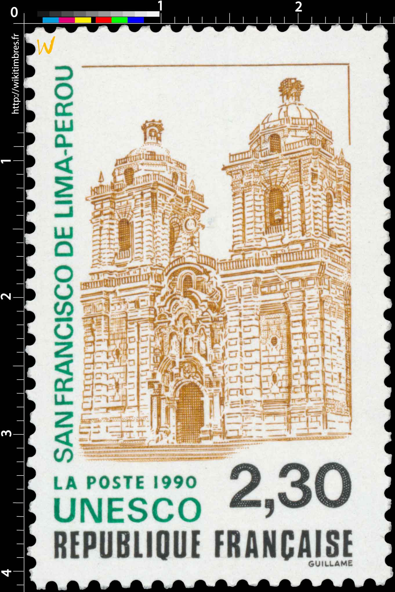 1990 UNESCO SAN FRANCISCO DE LIMA - PÉROU