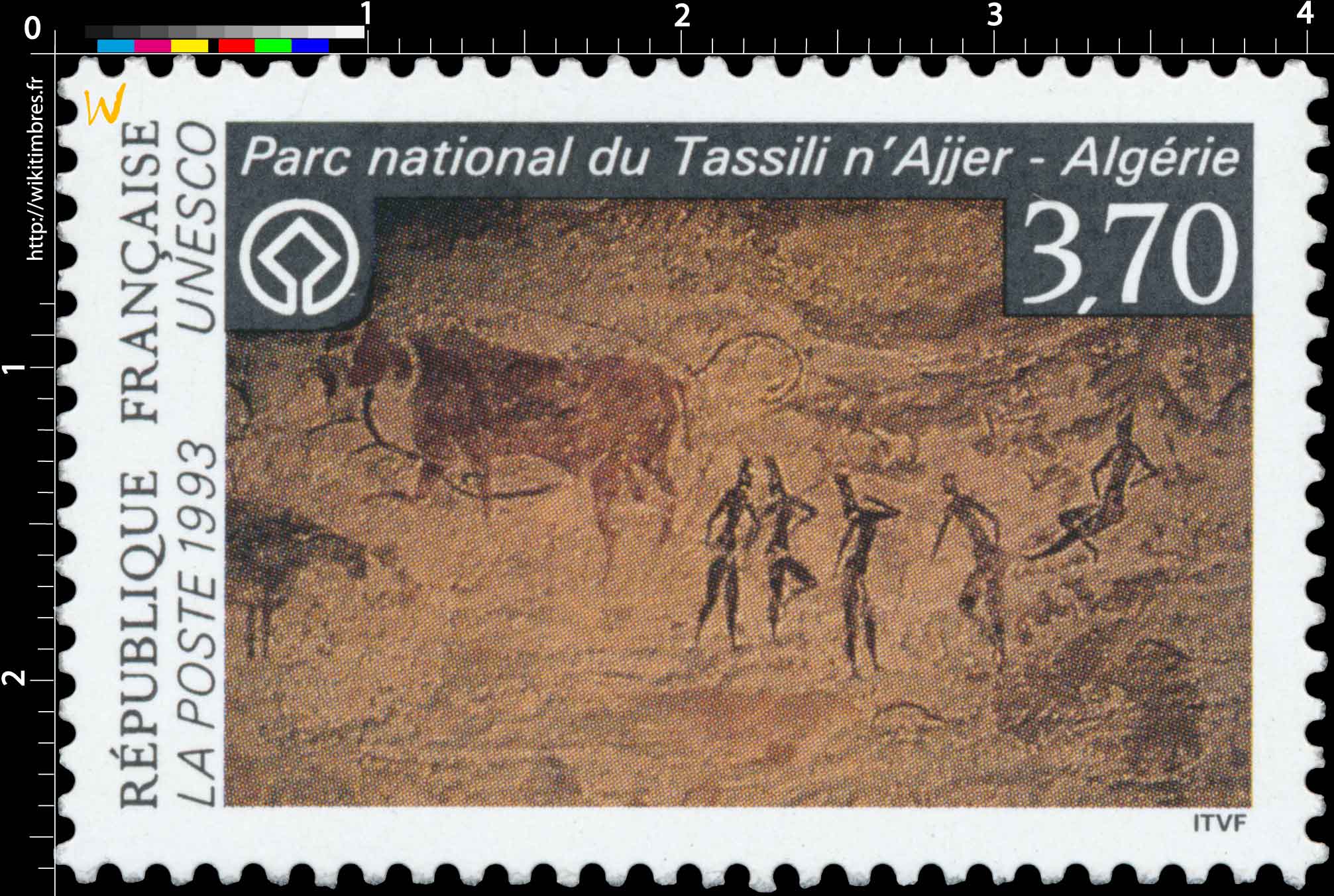 1993 UNESCO Parc national du Tassili n'Ajjer - Algérie