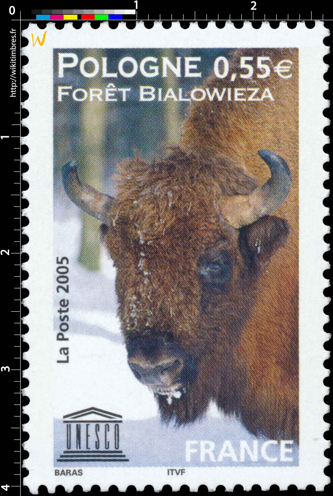 2005 UNESCO POLOGNE FORÊT BIALOWIEZA