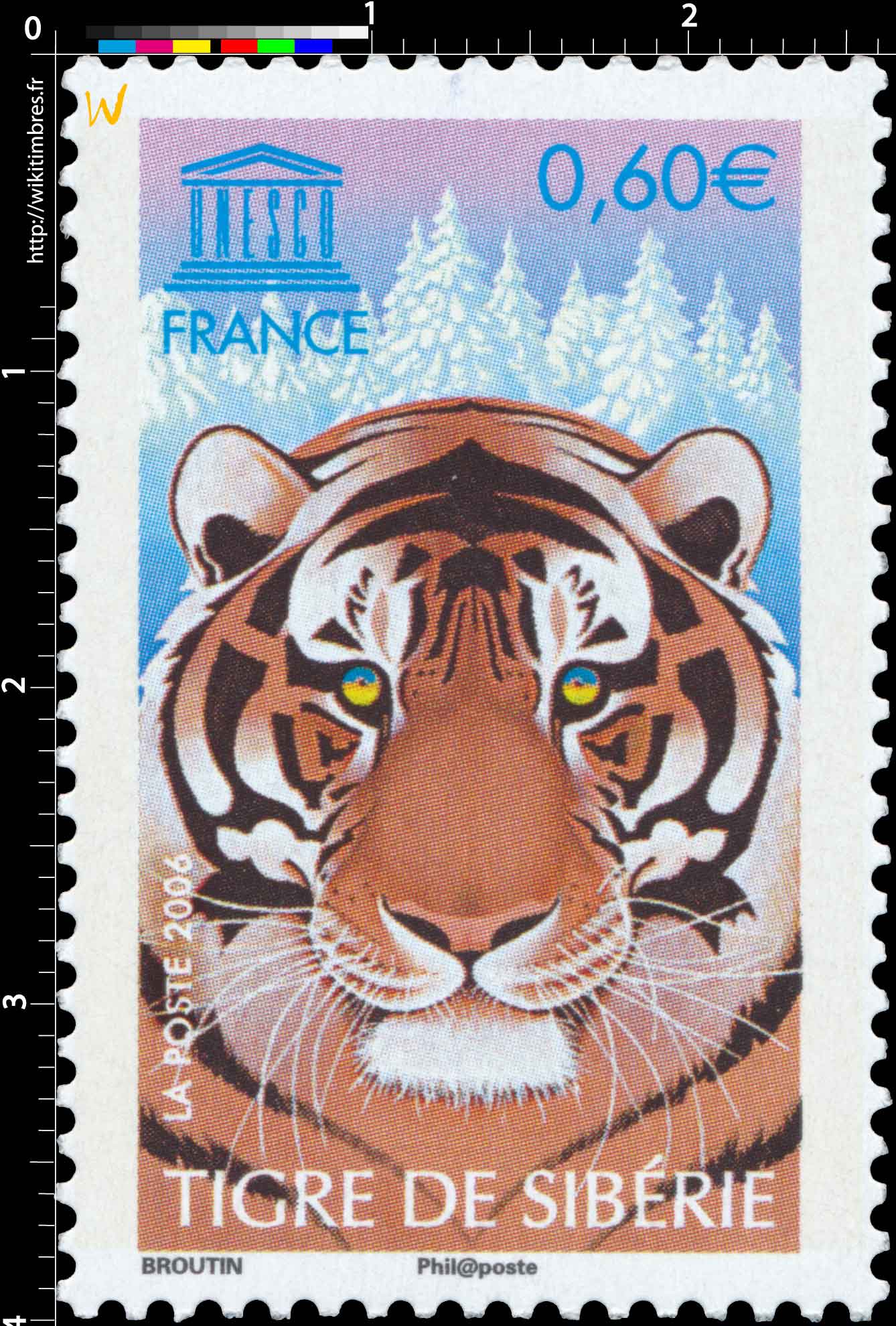2006 UNESCO TIGRE DE SIBÉRIE