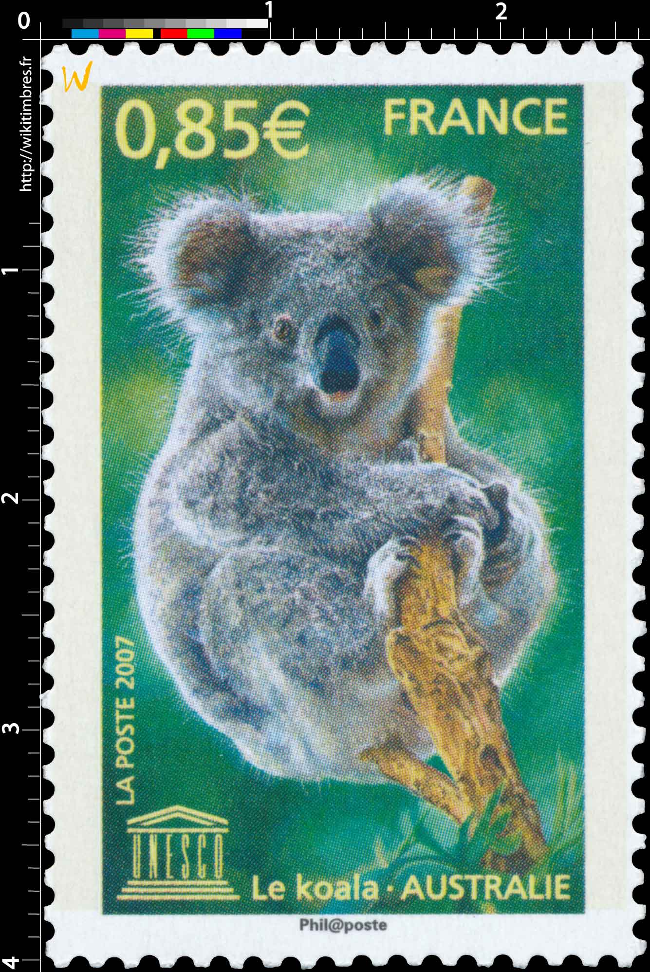 2007 UNESCO Le Koala - AUSTRALIE
