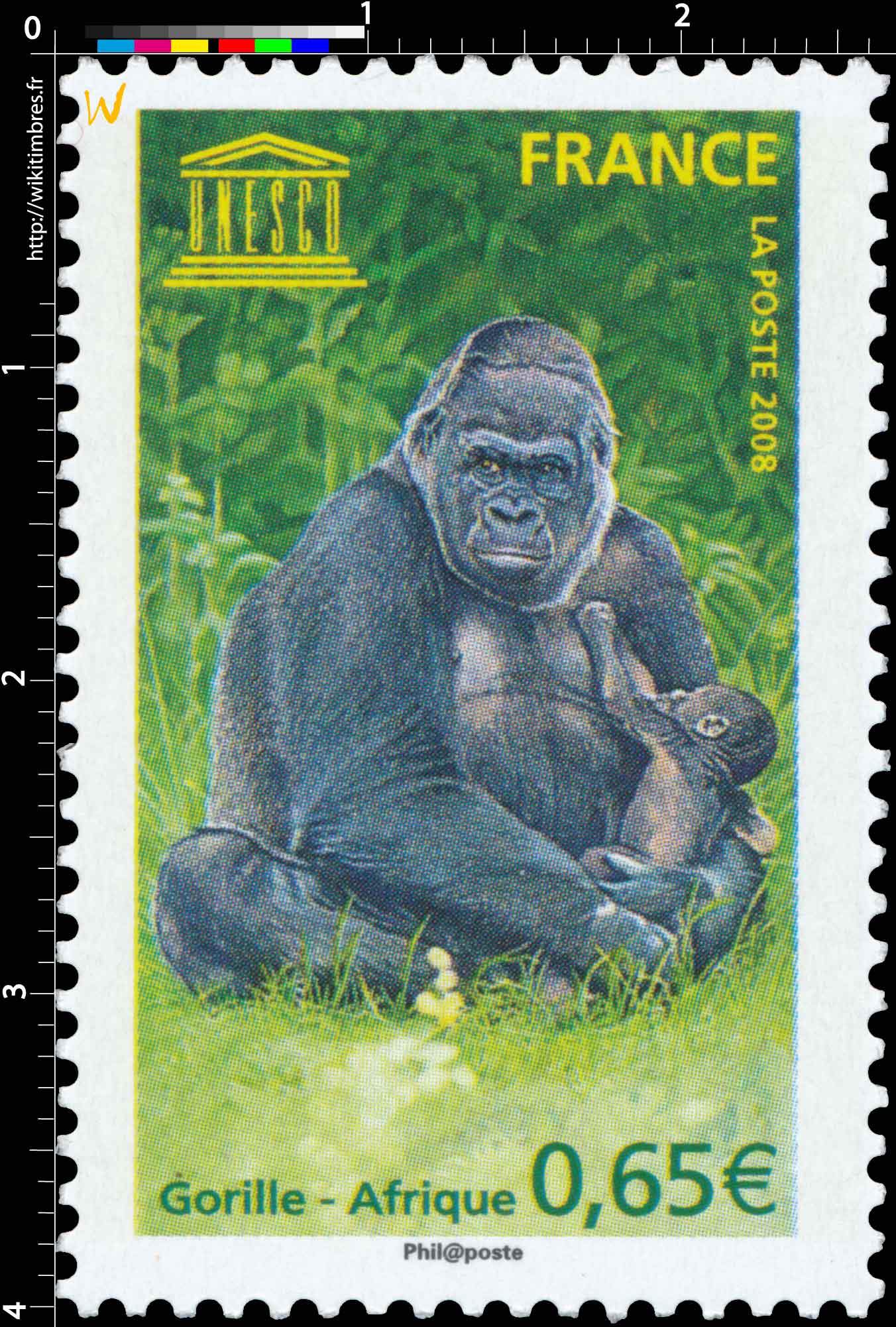2008 UNESCO Gorille - Afrique