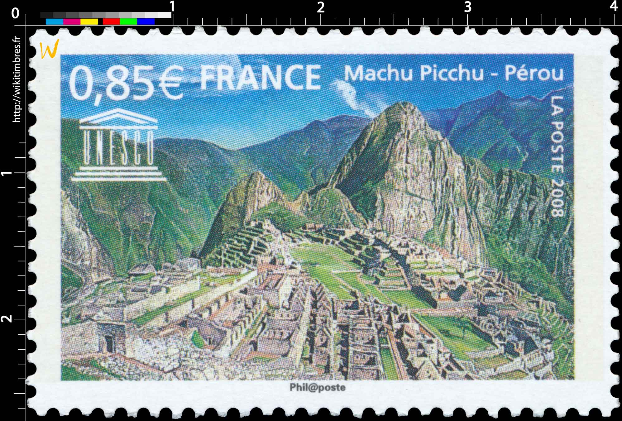 2008 UNESCO Machu Picchu - Pérou