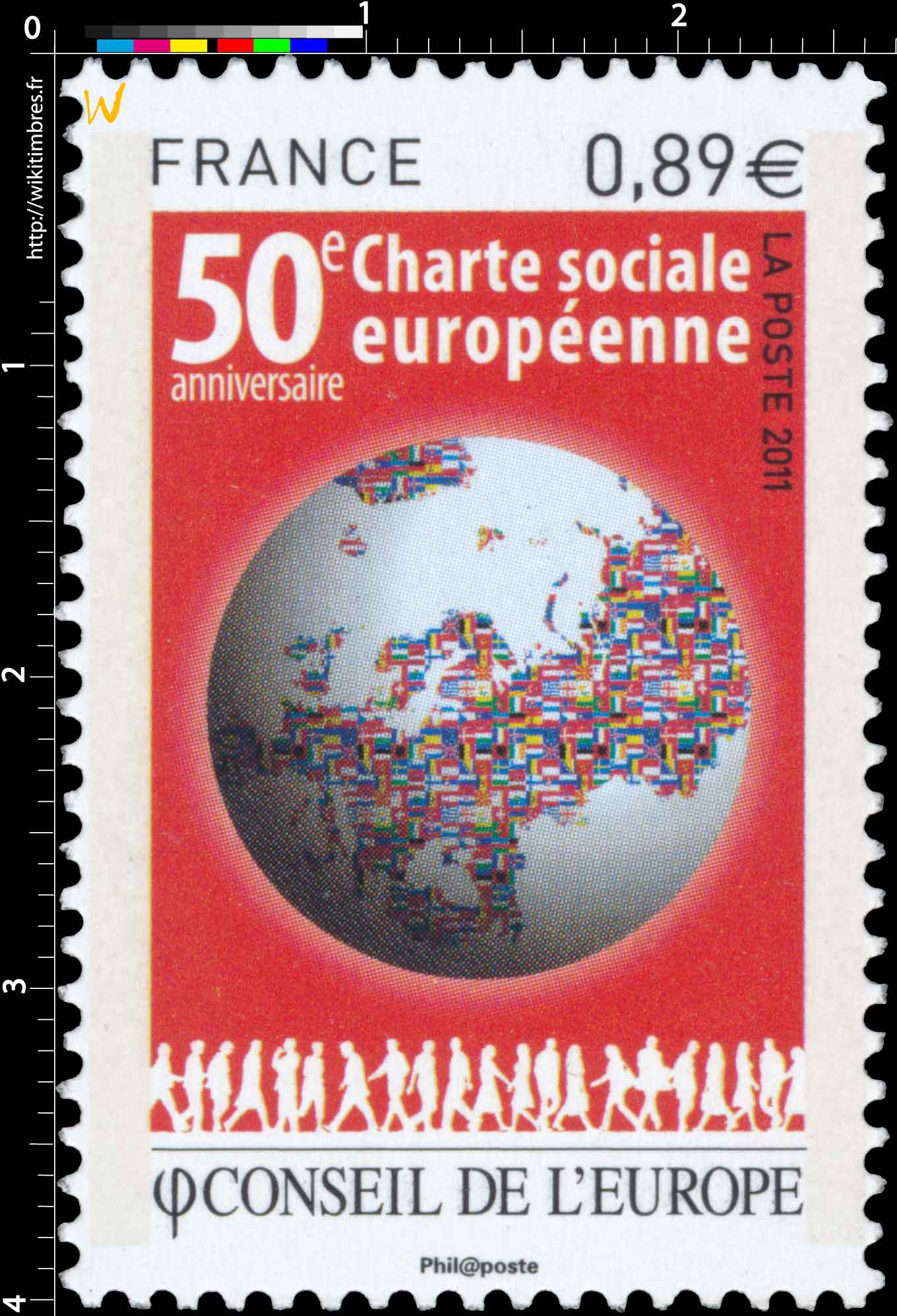 2011 Conseil de l'Europe 50e charte sociale européenne