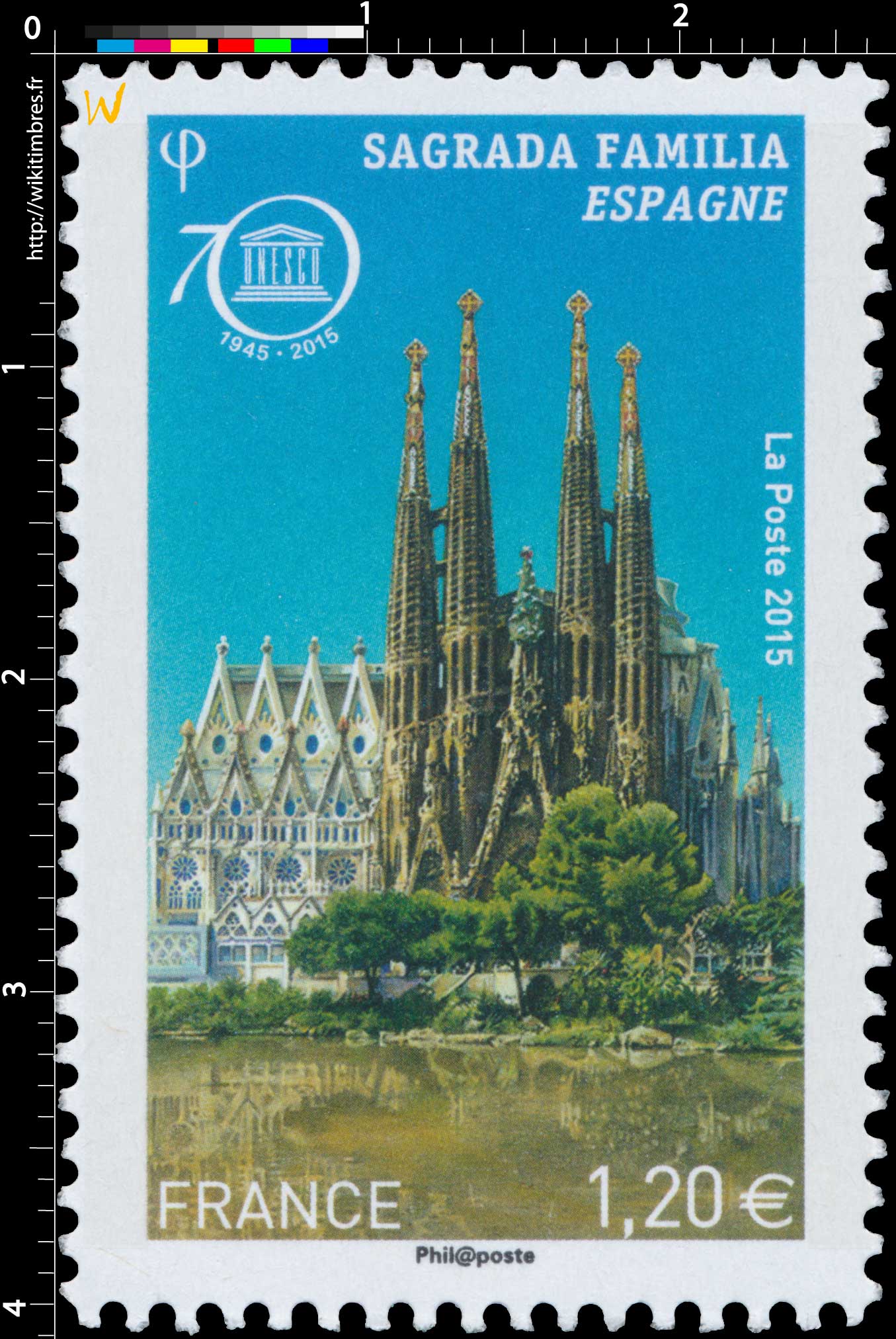 2015 UNESCO Sagrada Familia Espagne