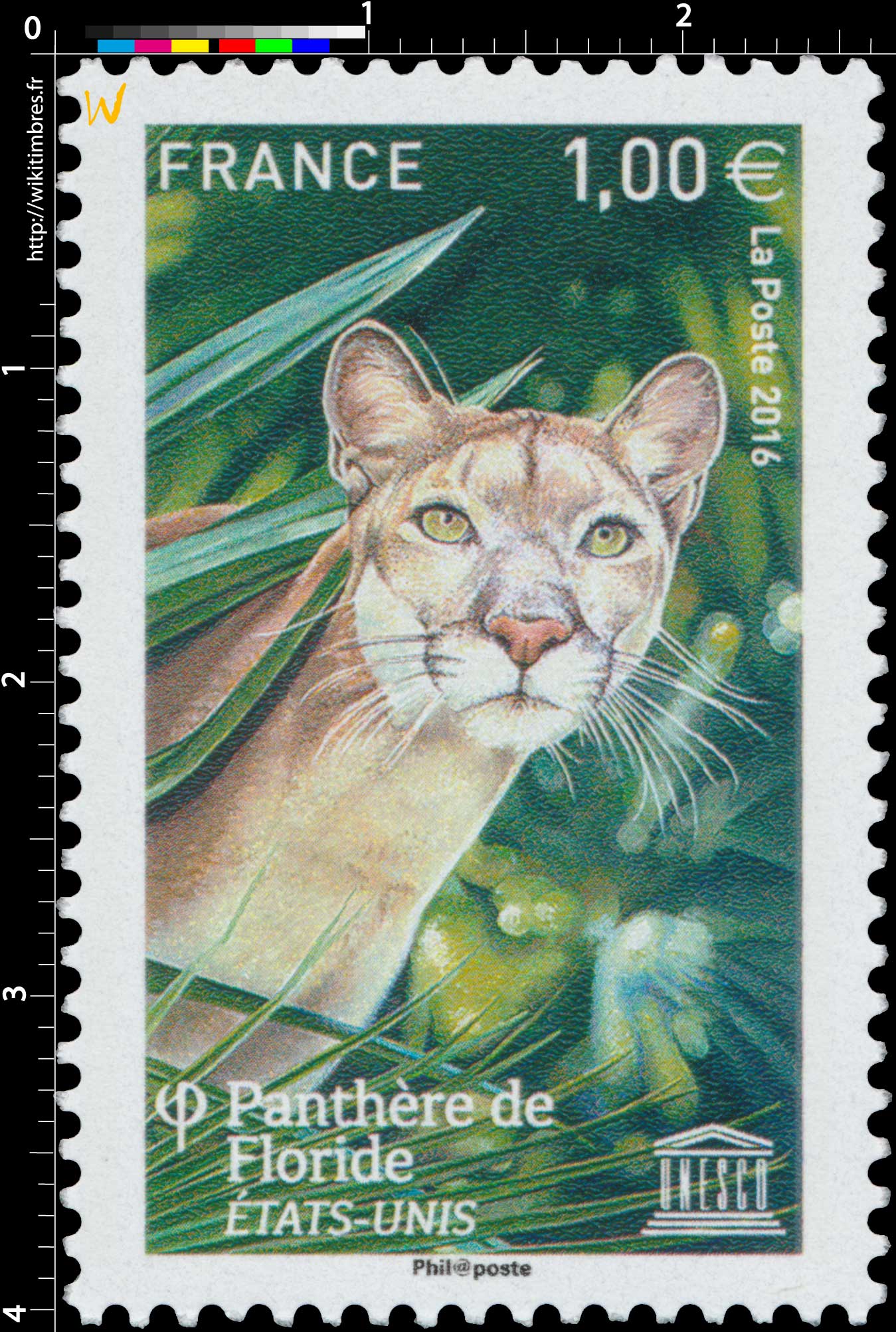 2016 UNESCO Panthère de Floride ÉTATS-UNIS