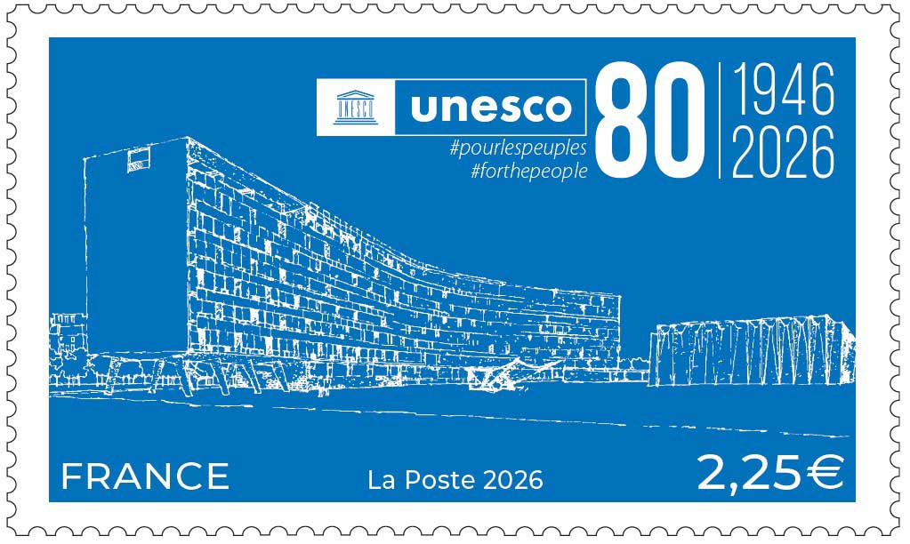 2026 UNESCO 80 ANS 1946 – 2026 #pourlespeuples