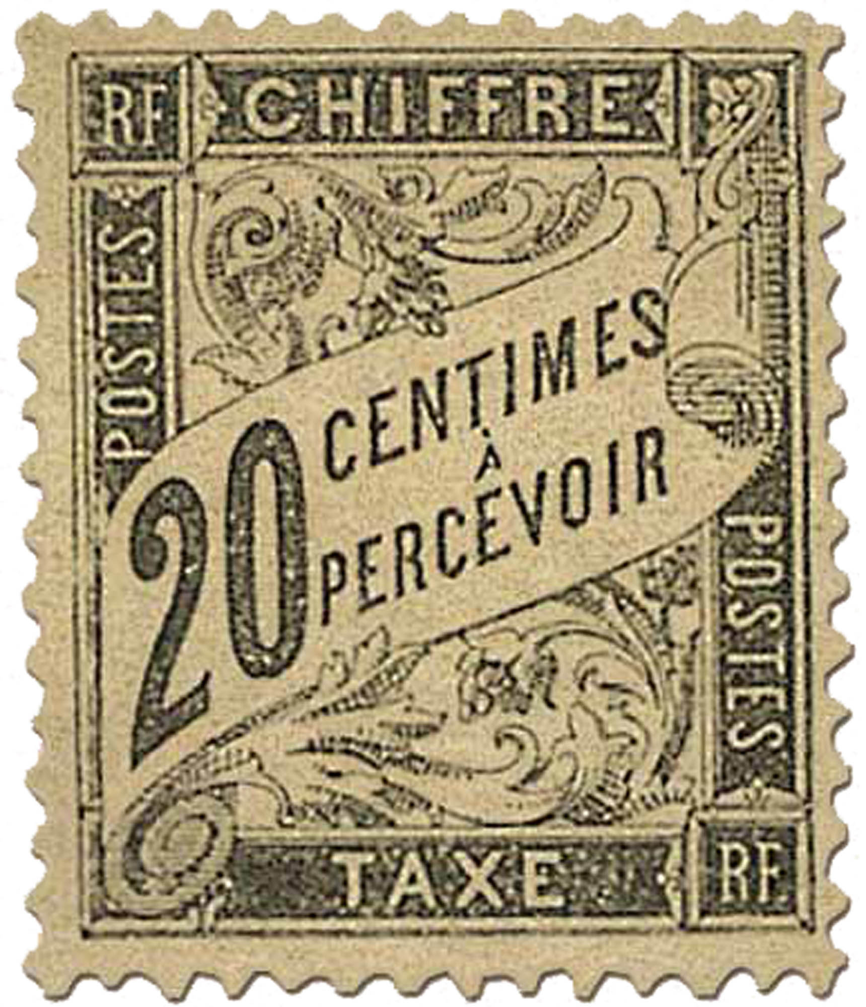 1881 CHIFFRE TAXE A PERCEVOIR - type Duval