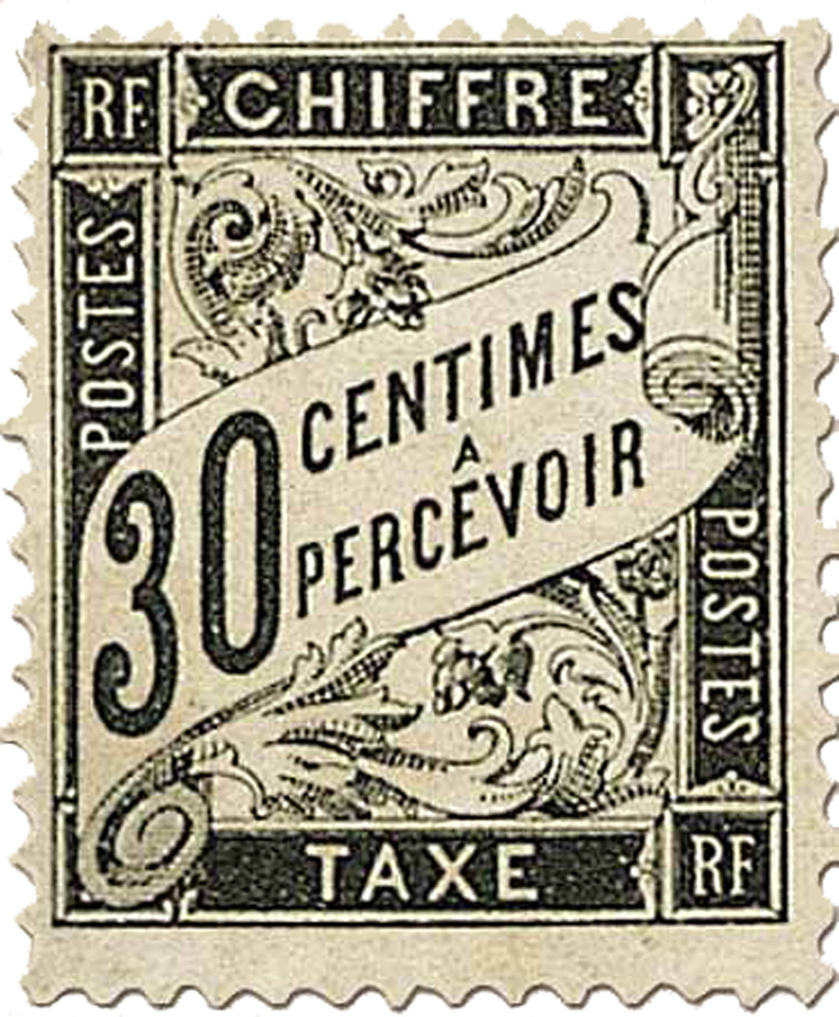 1881 CHIFFRE TAXE A PERCEVOIR - type Duval
