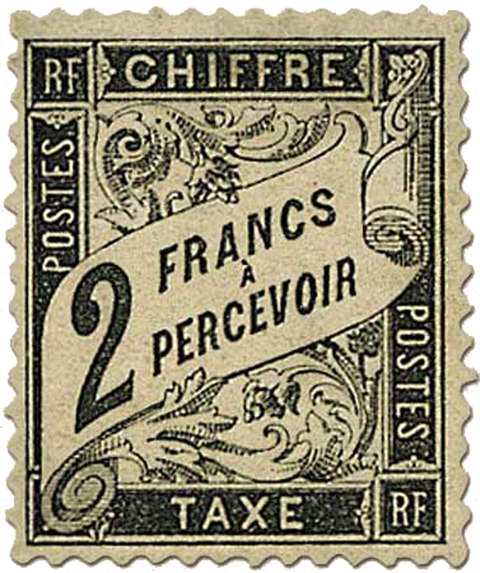 1882 CHIFFRE TAXE A PERCEVOIR - type Duval