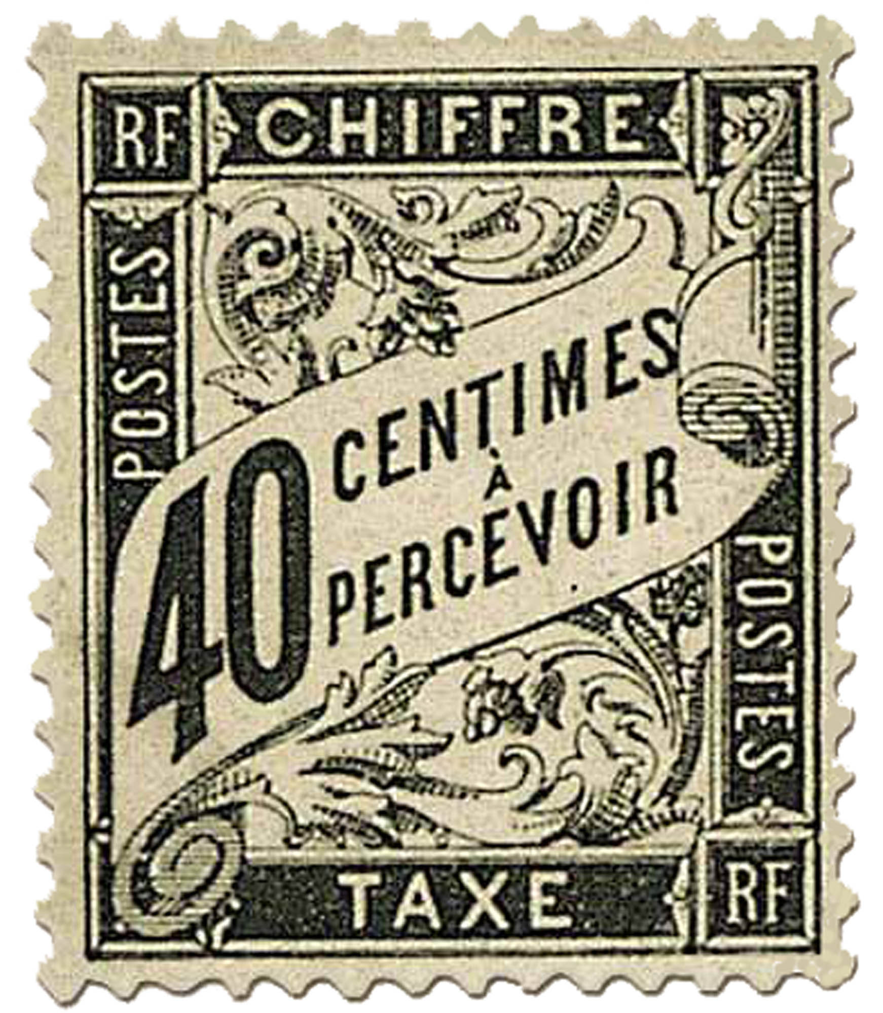 1882 CHIFFRE TAXE A PERCEVOIR - type Duval