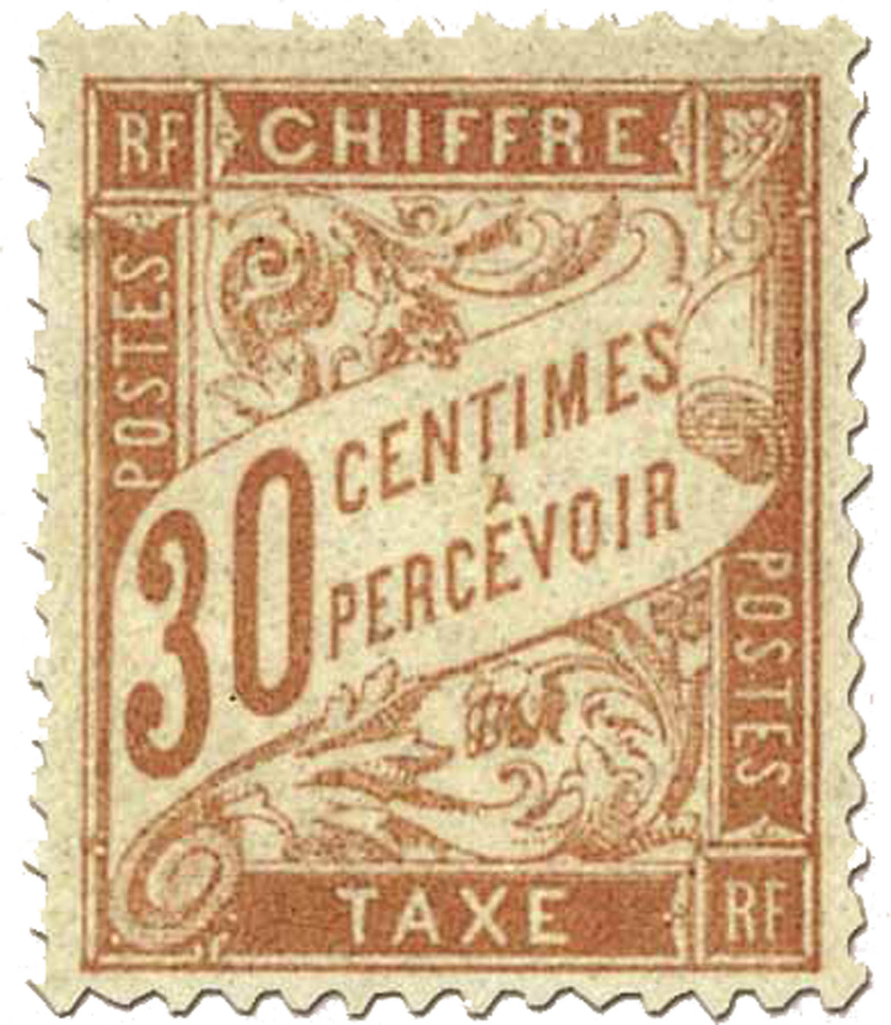 1894 CHIFFRE TAXE A PERCEVOIR - type Duval