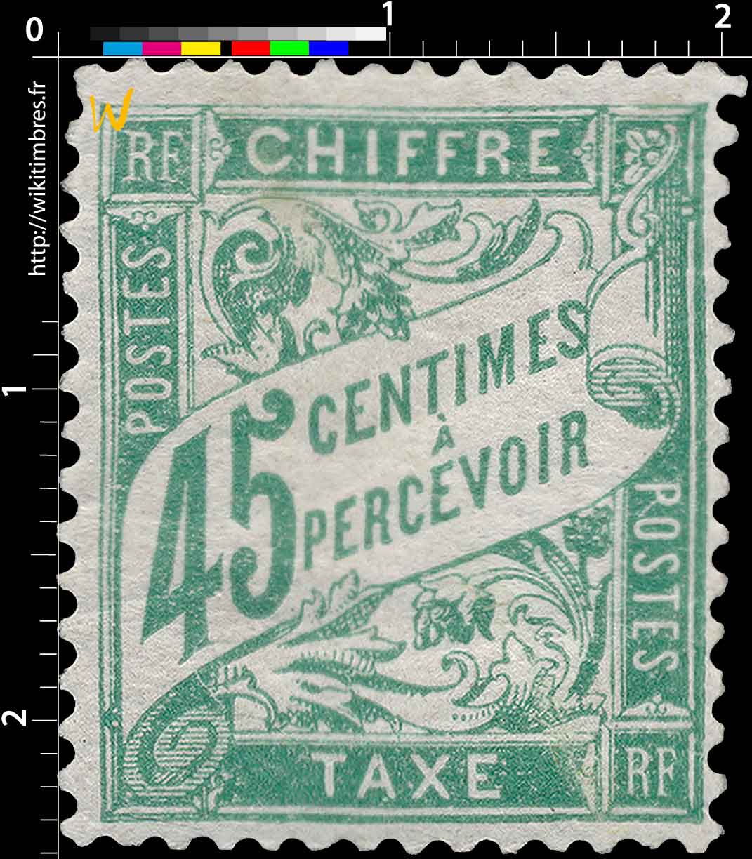 1924 CHIFFRE TAXE A PERCEVOIR - type Duval