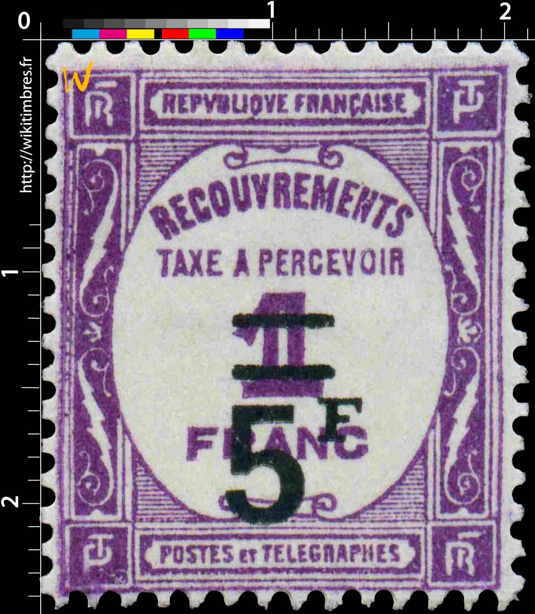 1931 RECOUVREMENTS TAXE A PERCEVOIR