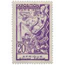 1937 Exposition internationale Paris AFRIQUE EQUale FRçaise