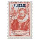 Algérie - Journée du timbre 1946 Fouquet de La Varane
