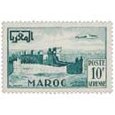 1952 Maroc - Remparts de Chella, à Rabat