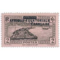 Gabon Sur l' Ogooué Afrique Équatoriale Française