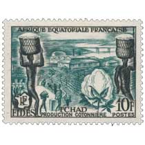 Tchad Production cotonnière Afrique Équatoriale Française F.I.D.E.S