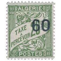 Algérie - Taxe à percevoir