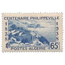 Algérie - Ruine d'une villa romaine à Philippeville en 1838 - centenaire Philippeville
