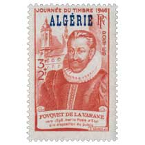 Algérie - Journée du timbre 1946 Fouquet de La Varane
