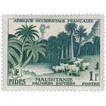 Afrique Occidentale Française - F.I.D.E.S. - Palmiers-dattiers - Mauritanie